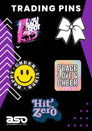 Backspot Lapel Pins - 5 Pack Purple