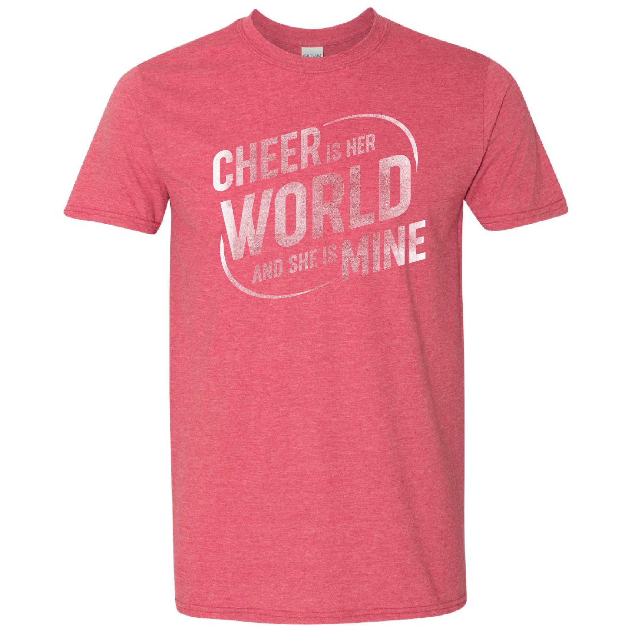 Cheer is her world 2025 and she is mine shirt