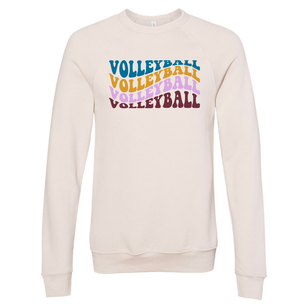Groovy Volleyball - Crewneck