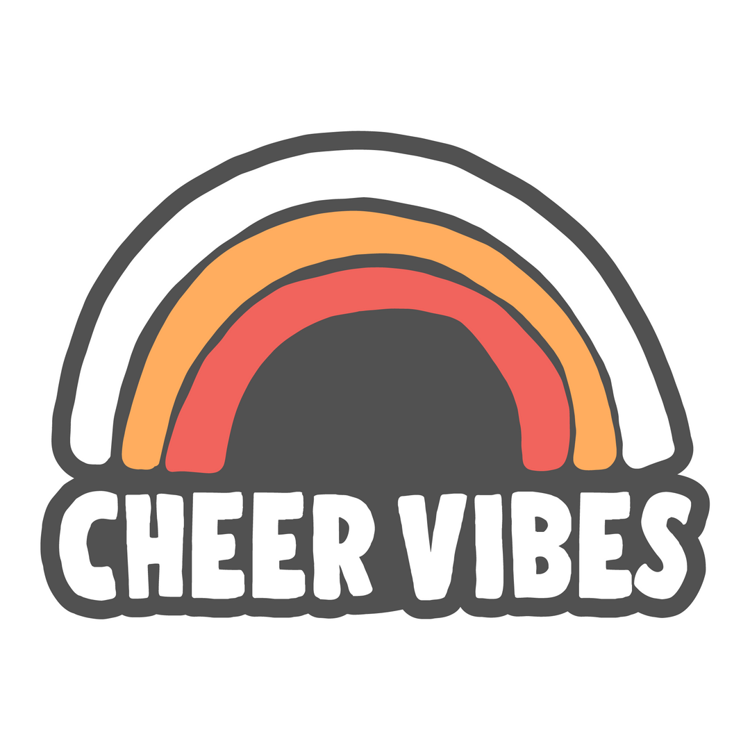 Cheer Vibes - Sticker