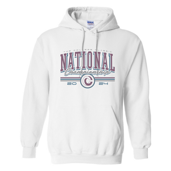 2024 College Classic White Hoodie
