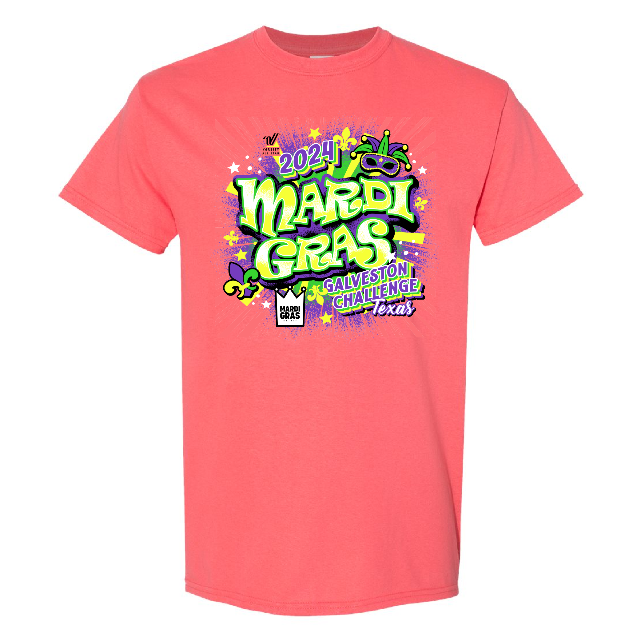 Mardi Gras - Event Shirt - Galveston, TX 11/9