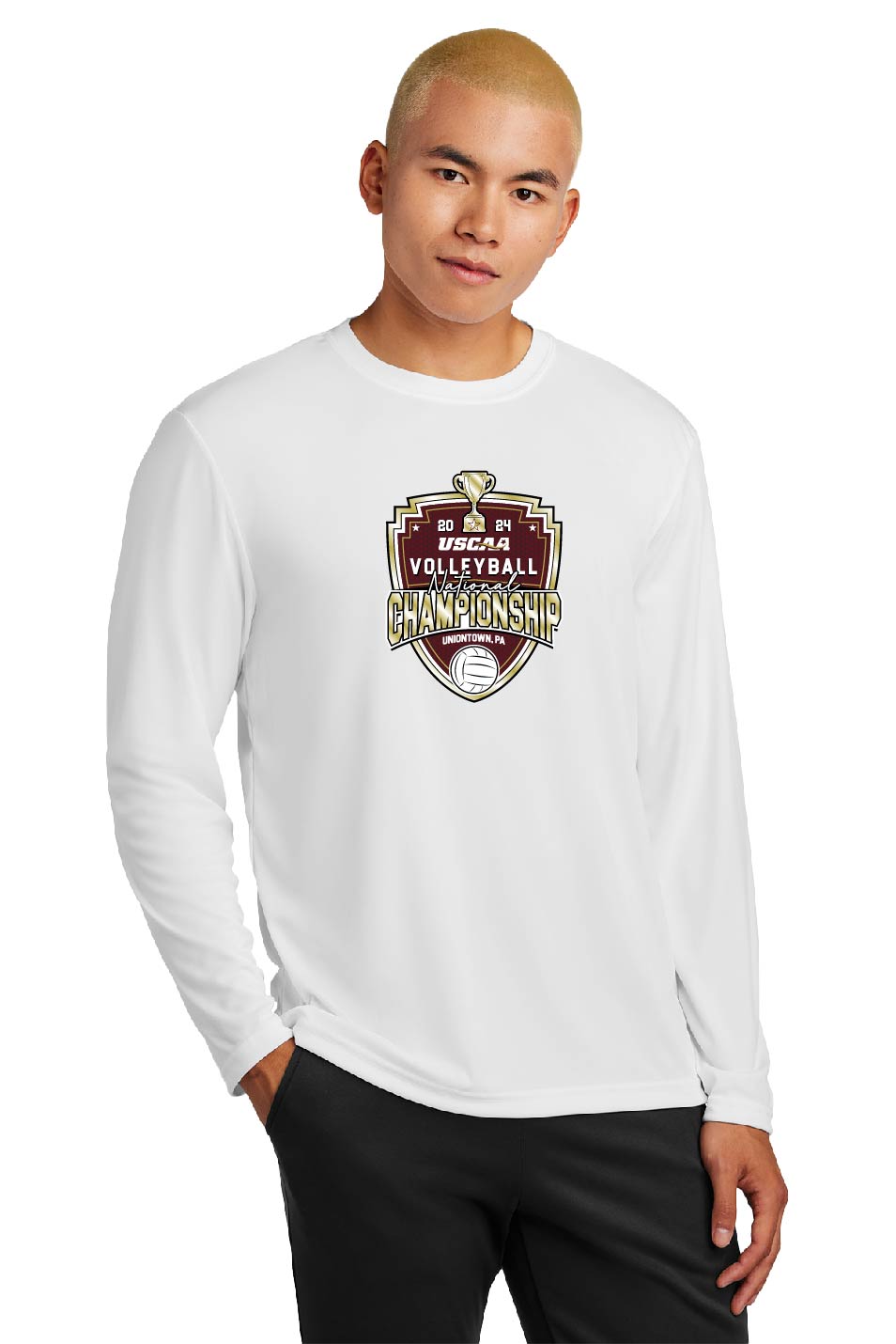 2024 USCAA Volleyball National Championship Long-Sleeve Tee