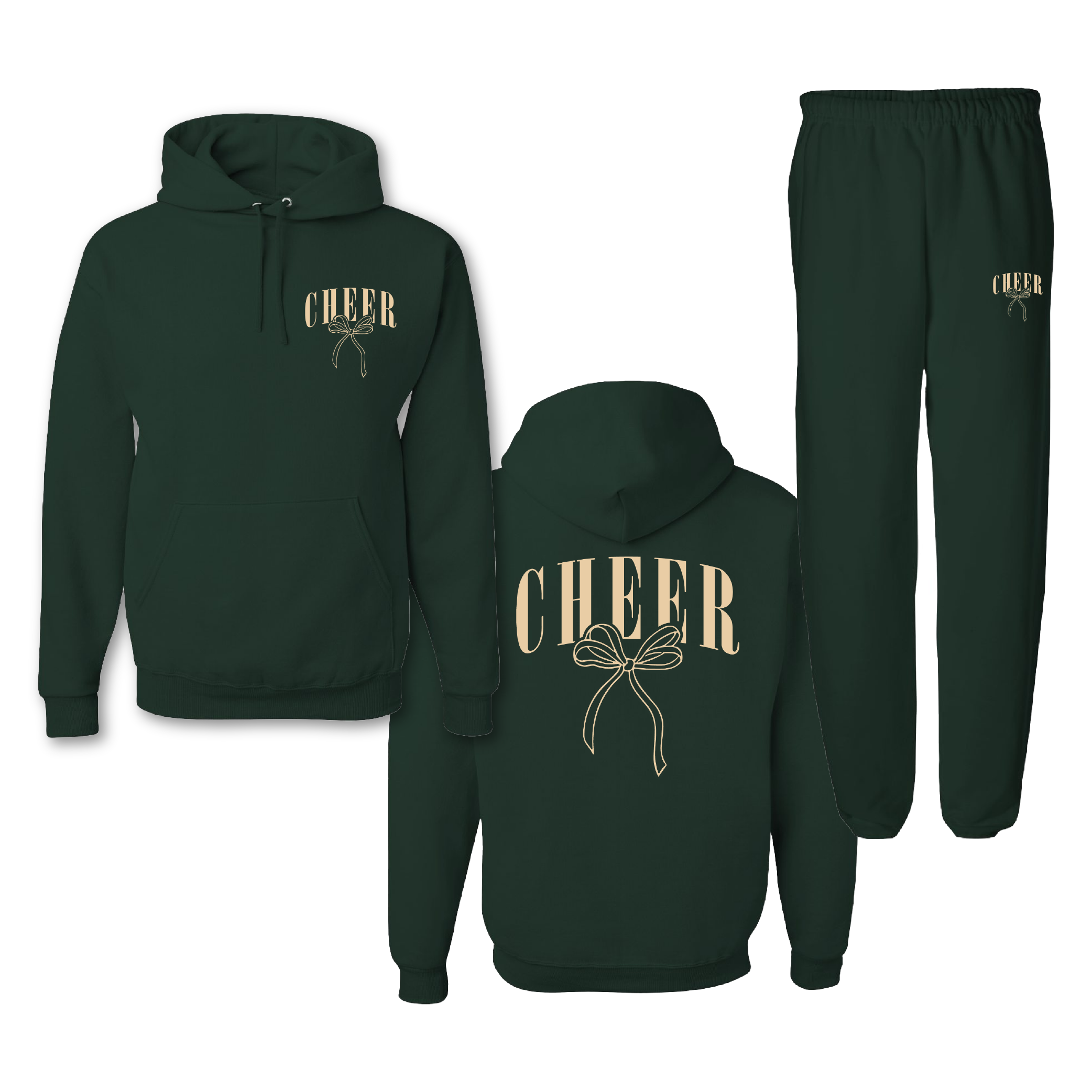 Cheer Bow Sweatset