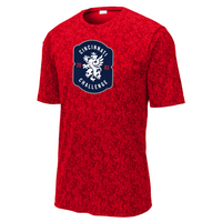 Kings Hammer - Event Performance Tee (Red Digital Camo) - Cincy Challenge - Cincinnati, OH 9/19-9/20