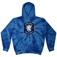 Kings Hammer - Tie Dye Event Hoodie (Spider Royal) - Cincy Challenge - Cincinnati, OH 9/19-9/20