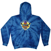 Kings Hammer - Tie Dye Event Hoodie (Spider Royal) - Cincinnati Halloween Havoc - Cincinnati, OH 10/3-10/4