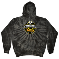 Kings Hammer - Tie Dye Event Hoodie (Spider Black) - Columbus Fall Classic - Columbus, OH 9/25-9/27