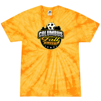 Kings Hammer - Tie Dye Event Tee (Spider Gold) - Columbus Fall Classic - Columbus, OH 9/25-9/27