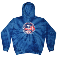 Kings Hammer - Tie Dye Event Hoodie (Spider Royal) - United Futbol Cup - Columbus, OH 10/2-10/4