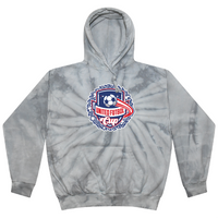 Kings Hammer - Tie Dye Event Hoodie (Spider Silver) - United Futbol Cup - Columbus, OH 10/2-10/4