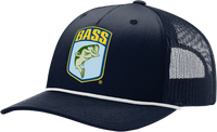 B.A.S.S. - Shield Logo Rope Hat (Navy)
