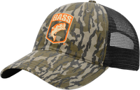 B.A.S.S. - Bottomland Camo Orange Shield Hat