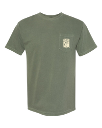 B.A.S.S. - S/S Bass On Pocket Tee (Moss)