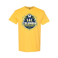 [Badge Logo] Elite Tournaments - Event Tee - Columbia Invitational Soccer Tournament