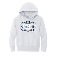 AAU Flag Football - Grey Event Hoodie - Junior Olympic Games - Des Moines, IA 7/30-8/2
