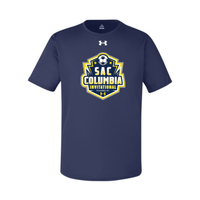 [Badge Logo] Elite Tournaments - Under Armour Event Tee - Columbia Invitational Soccer Tournament