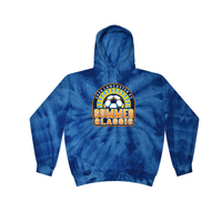 [Badge Logo] Elite Tournaments - Tie Dye Event Hoodie - Lancaster Summer Classic 6/6-6/7