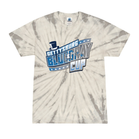 [Wide Logo] Elite Tournaments - Tie Dye Event Tee - GYSC Blue Gray Cup - Gettysburg, PA 5/23-5/24