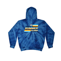 [Wide Logo] Elite Tournaments - Tie Dye Event Hoodie - Lancaster Summer Classic 6/6-6/7
