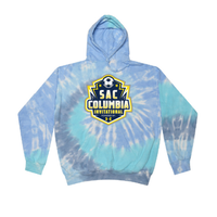 [Badge Logo] Elite Tournaments - Tie Dye Event Hoodie - Columbia Invitational Soccer Tournament