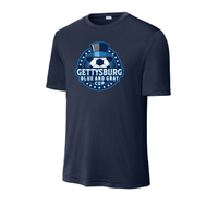 [Badge Logo] Elite Tournaments - Event Performance Tee - GYSC Blue Gray Cup - Gettysburg, PA 5/23-5/24