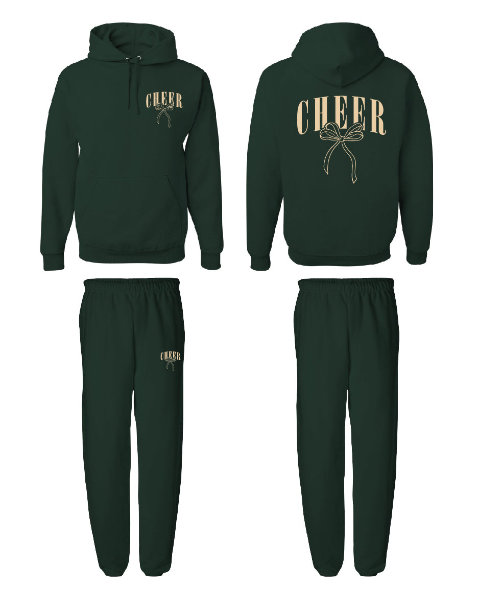 Cheer Bow Sweatset