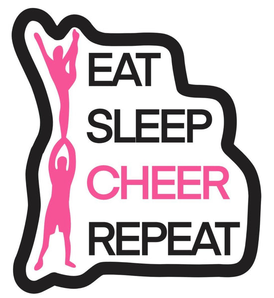 Eat Sleep Cheer Patch