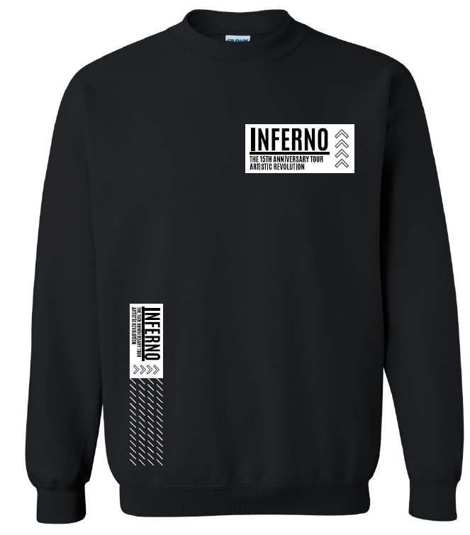 Inferno - Tour Crewneck (Black)