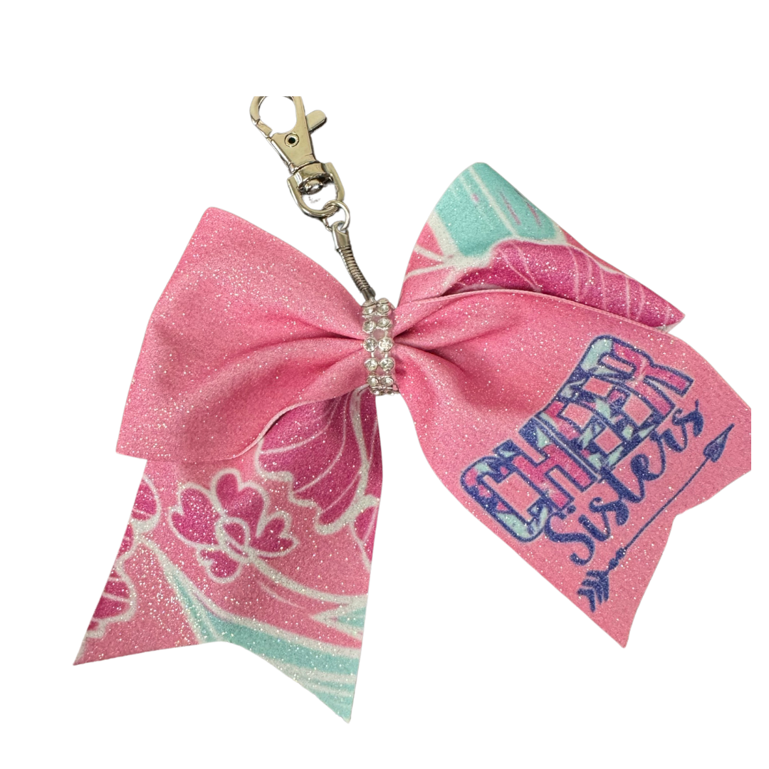 Cheer Sisters - Pink - Backpack Bow