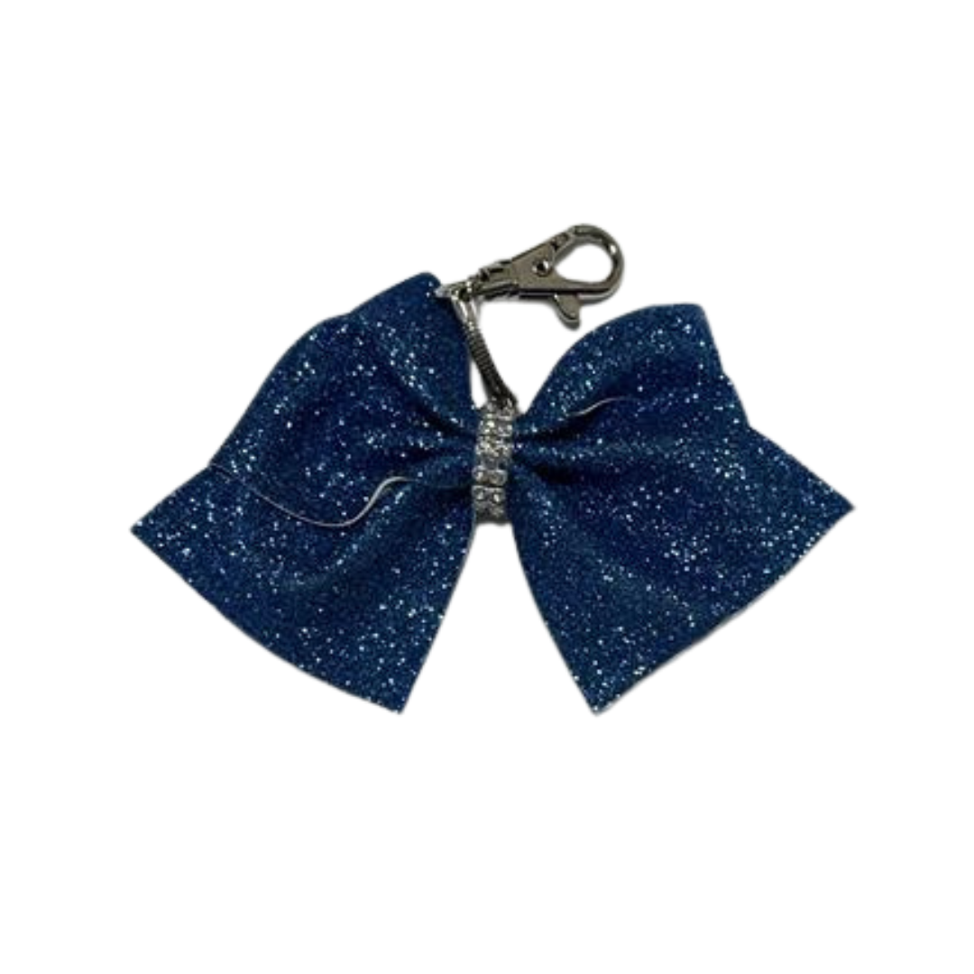 Bright Royal Glitter Backpack Bow