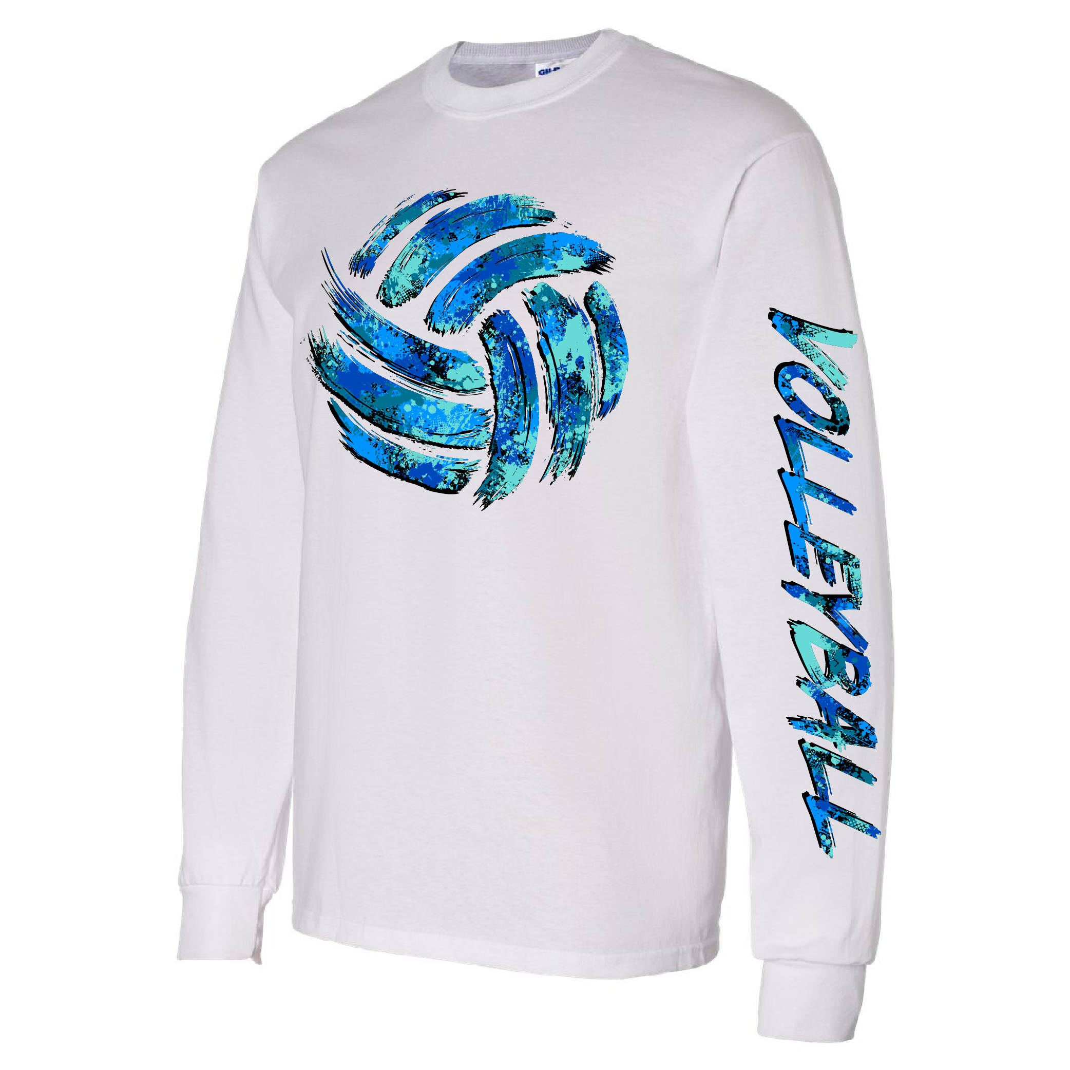 Painted Volleyball - L/S Tee