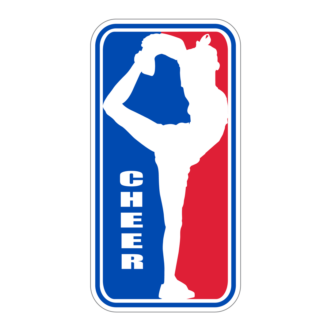 NBA Cheerleader - Sticker