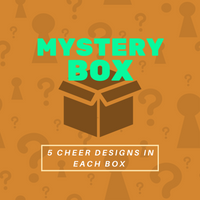BLACK FRIDAY SPECIAL - Mystery Box (5 Different Cheer Tees FOR THE PRICE OF 1)